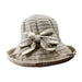 Kettle Brim Ribbon Hat with Big Bow, Kettle Brim Hat - SetarTrading Hats 