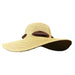 Straw Floppy Hat with Sash Floppy Hat Mentone Beach    