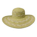 Large Brim Straw Summer Hat Floppy Hat Mentone Beach    