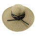 Large Flat Brim Summer Hat, Floppy Hat - SetarTrading Hats 