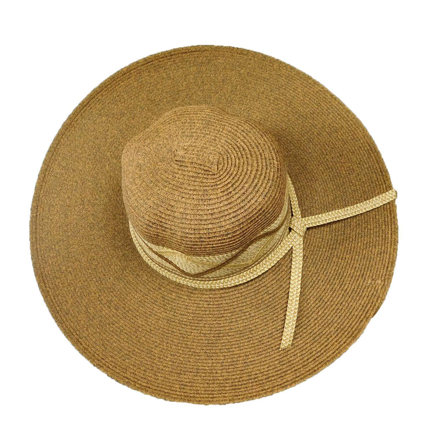 Large Flat Brim Summer Hat, Floppy Hat - SetarTrading Hats 