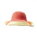 Medium Two Tone Kettle Brim, Kettle Brim Hat - SetarTrading Hats 