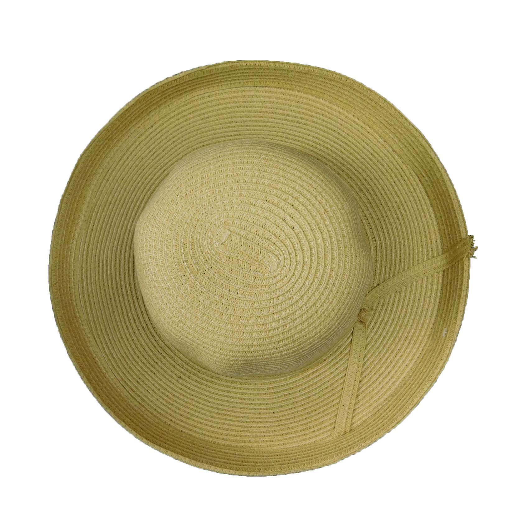 Medium Sewn Braid Kettle Brim - Jeanne Simmons Hats Kettle Brim Hat Jeanne Simmons WSPP591TN Tan  