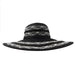 Large Brim Straw Summer Hat Floppy Hat Mentone Beach    