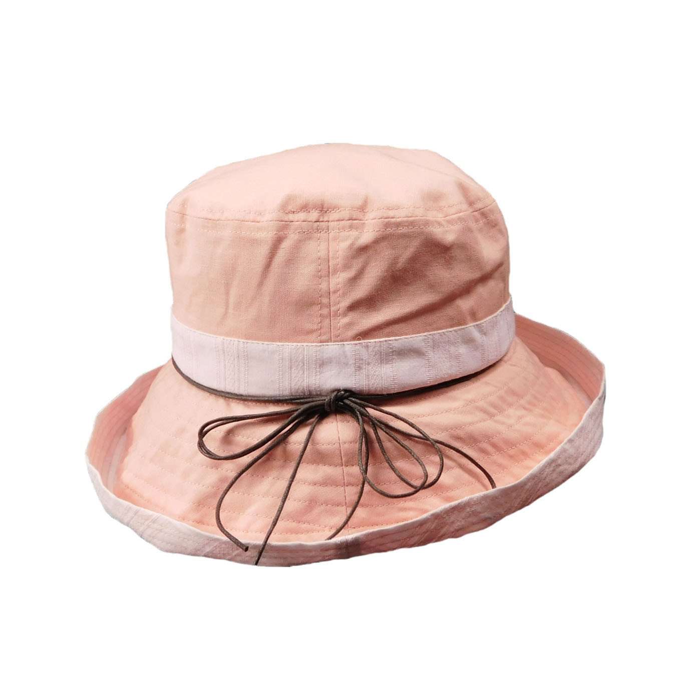 Large Size Women's Bucket Hat for Big Heads Kettle Brim Hat Peter Grimm WSCL527PK Pink  