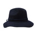 Floppy Fedora Hat, Green and Navy Fedora Hat Jeanne Simmons    