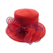 Organza Hat with Large Bow Dress Hat Something Special LA    