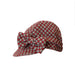 Girl's Cap with Big Bow - Scala Collection Cap Scala Hats WK001BN Red  