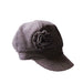 Girl's Newsboy Cap with Flower - Scala Collection, Cap - SetarTrading Hats 