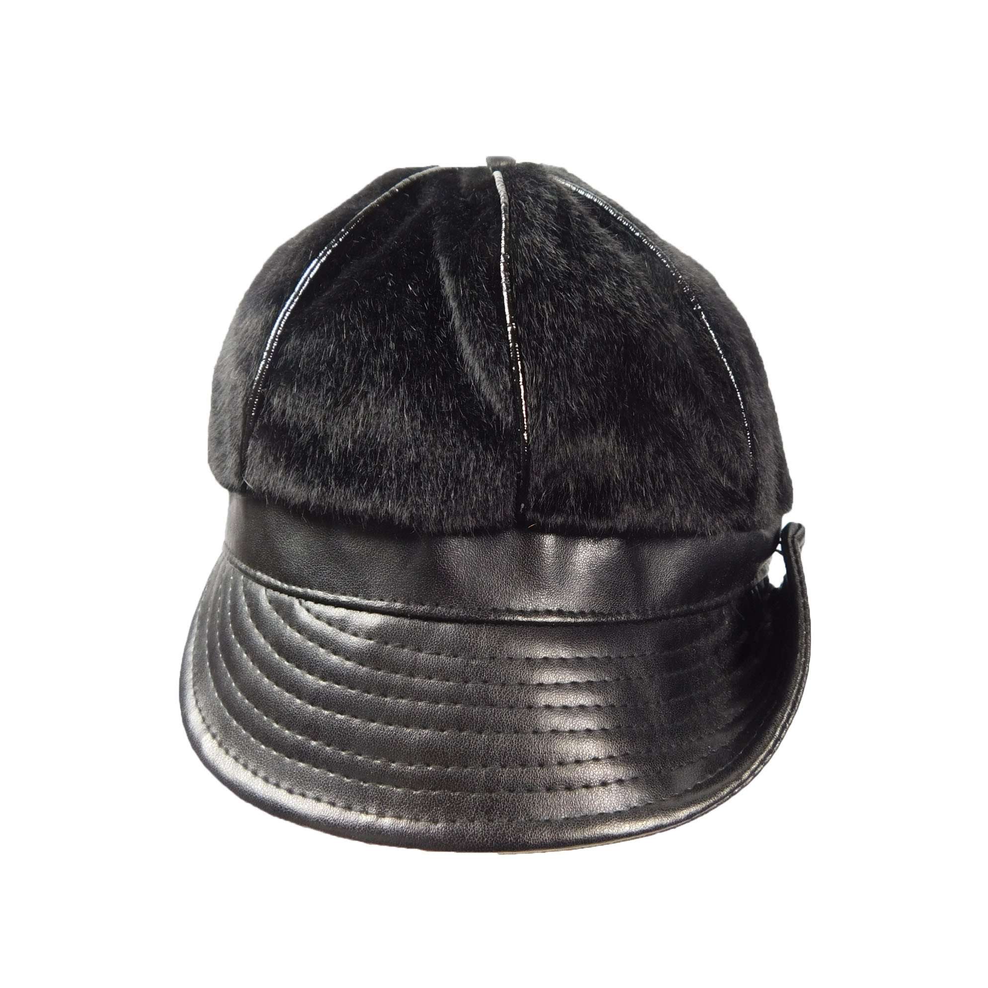 Carlos Santana Jockey Faux Fur Cap for Small Heads Cap Santana Hats    