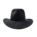 Wool Felt Outback with Leather Band Safari Hat Dorfman Hat Co. MWWF966CLS Charcoal S 