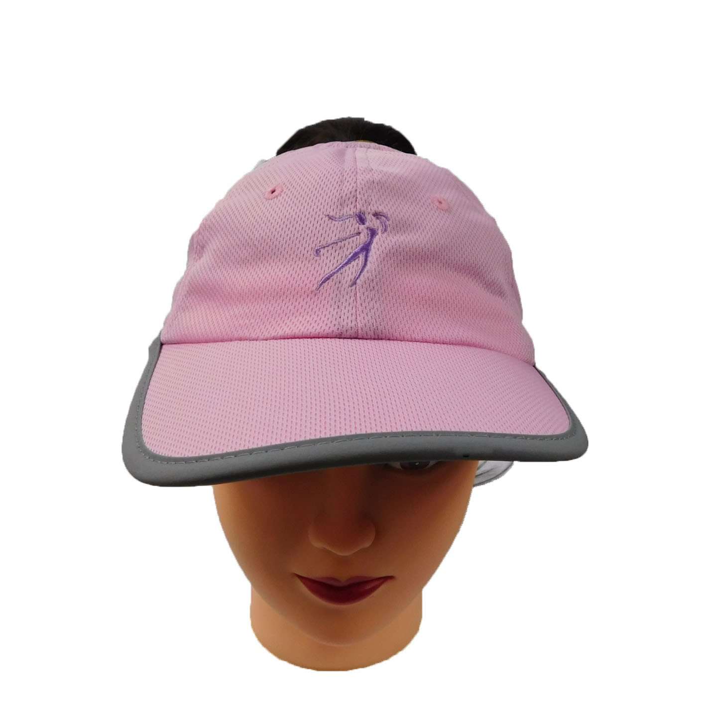 Ginnie Cap in Rayon Mesh with Golf Logo, Cap - SetarTrading Hats 