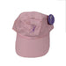 Ginnie Cap in Microfiber with Tennis Logo Cap Great hats by Karen Keith gcmf.tn.pk Pink  
