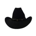 Cattleman Hat-Black, Cowboy Hat - SetarTrading Hats 