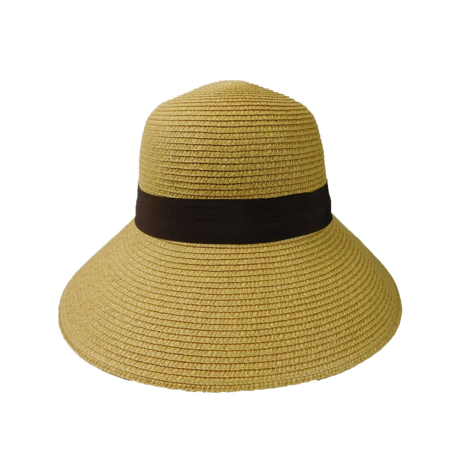Downturned Big Brim Asymmetrical Summer Hat Wide Brim Hat JEL    