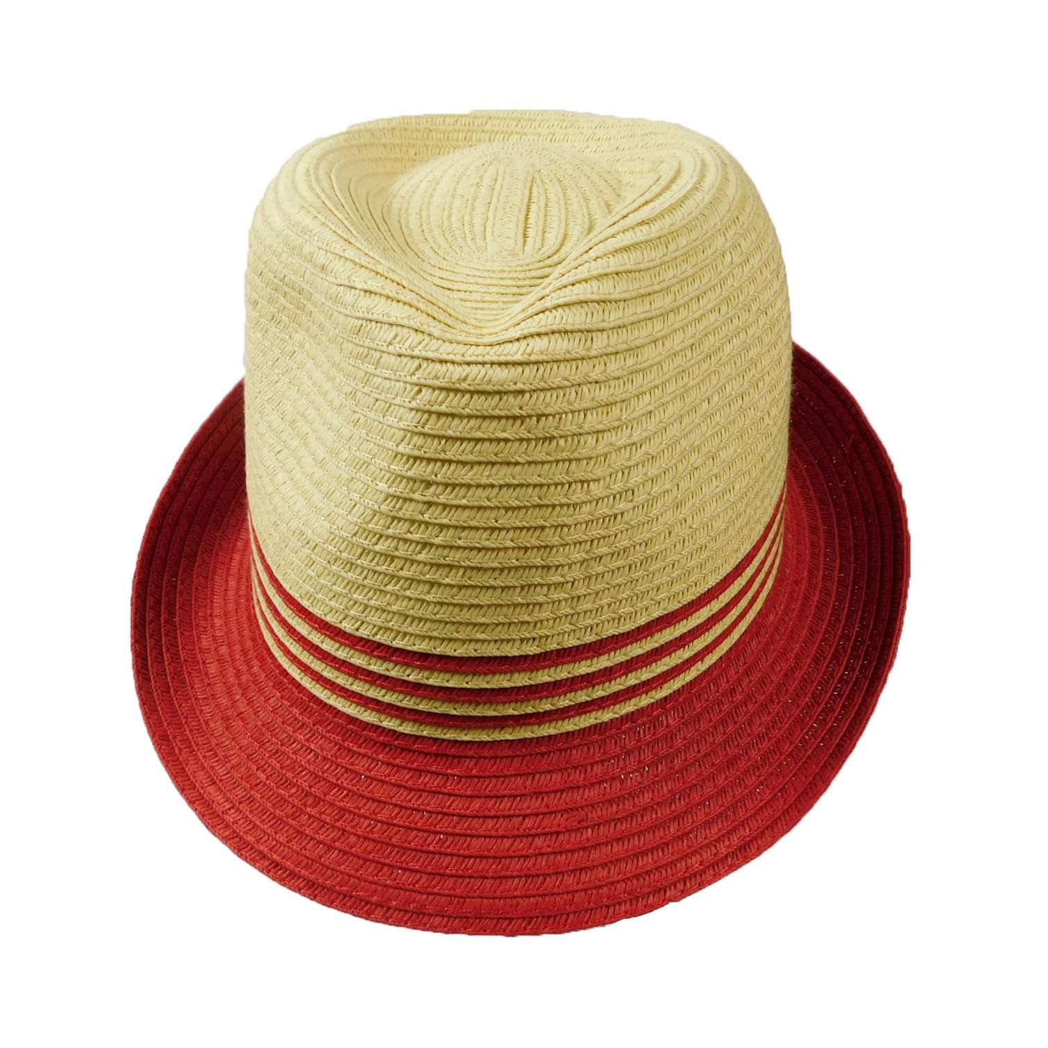 Summer Fedora Hat Fedora Hat JEL MSPS890RD Red  