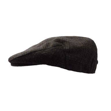 Wool Plaid Ivy Cap - Epoch Hats Flat Cap Epoch Hats MWWF974BNM M  