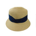 Summer Cloche with Wide Band Cloche Boardwalk Style Hats    