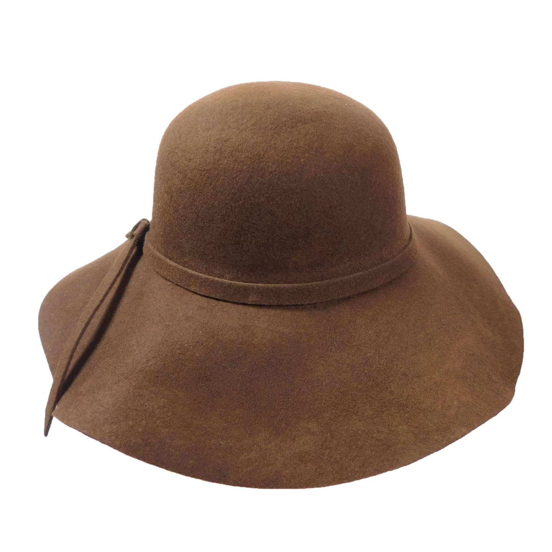 Classic Wool Felt Wide Brim Floppy Hat Wide Brim Sun Hat Boardwalk Style Hats    