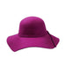 Classic Wool Felt Wide Brim Floppy Hat Wide Brim Sun Hat Boardwalk Style Hats    