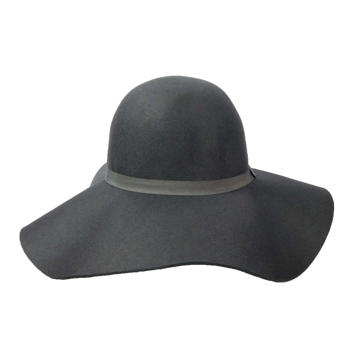 Misa Harada Wool Felt Hat Barneys New York Black and Gray Hat, One Size, New! Vandre 100% Wool Flannel Baseball Hat Charcoal Gray Premium  main image 2