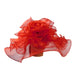 Sinamay Derby Hat with Ruffle Flower Accent Dress Hat Something Special LA    