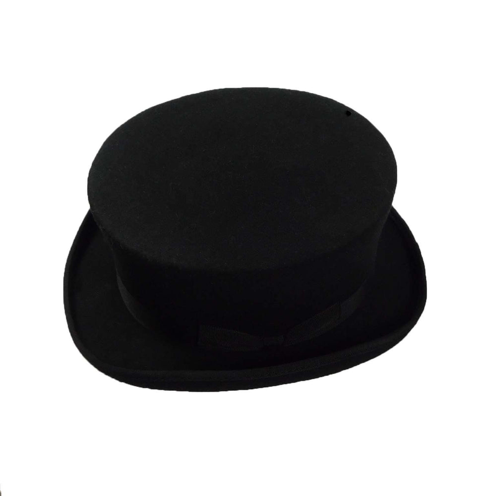 Men's Black Wool Felt Top Hat ~ Tuxedo Hat main image 0