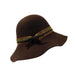 Small Brim Floppy with Southwest Motif Band, Wide Brim Hat - SetarTrading Hats 