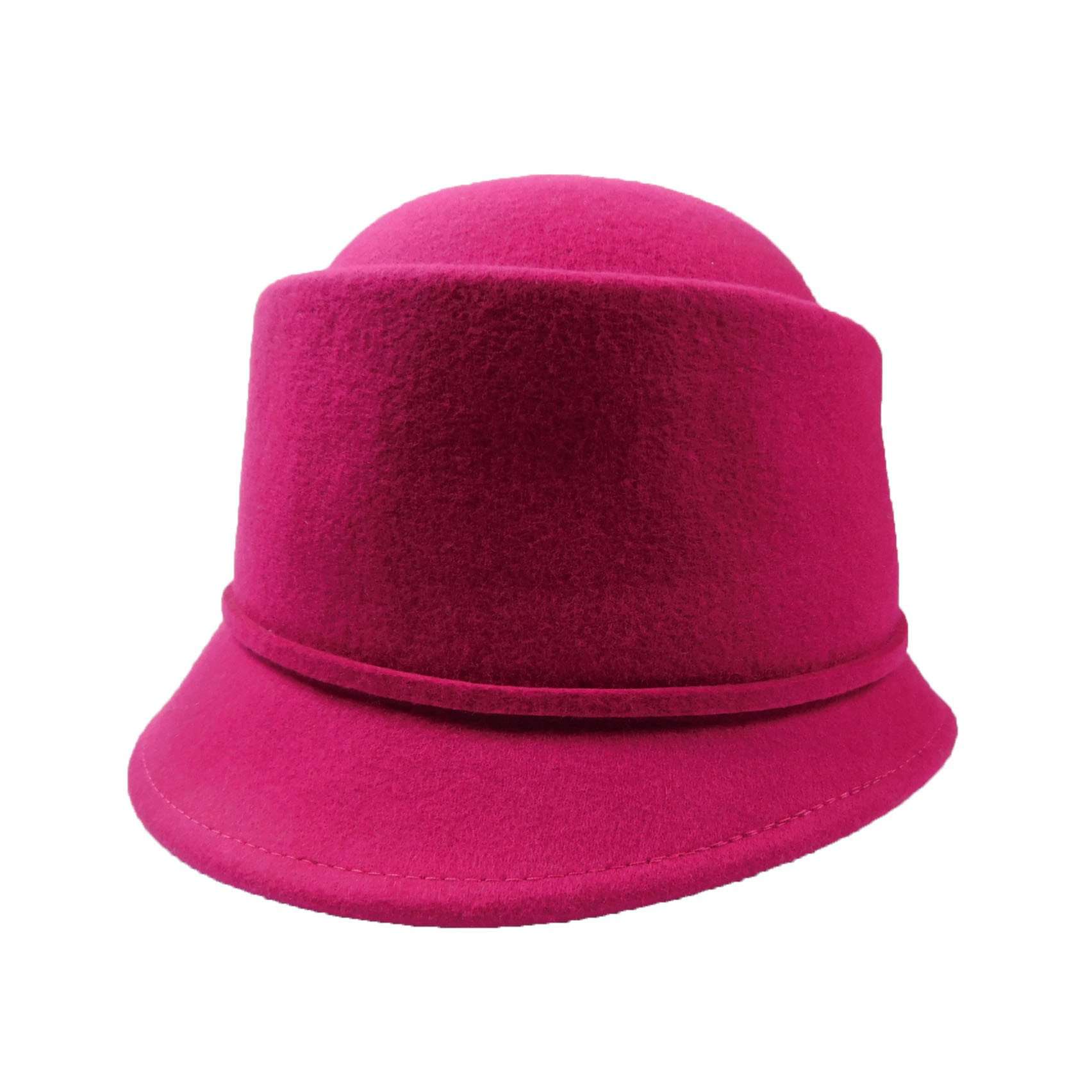 Structured Cloche-Fuchsia, Cloche - SetarTrading Hats 