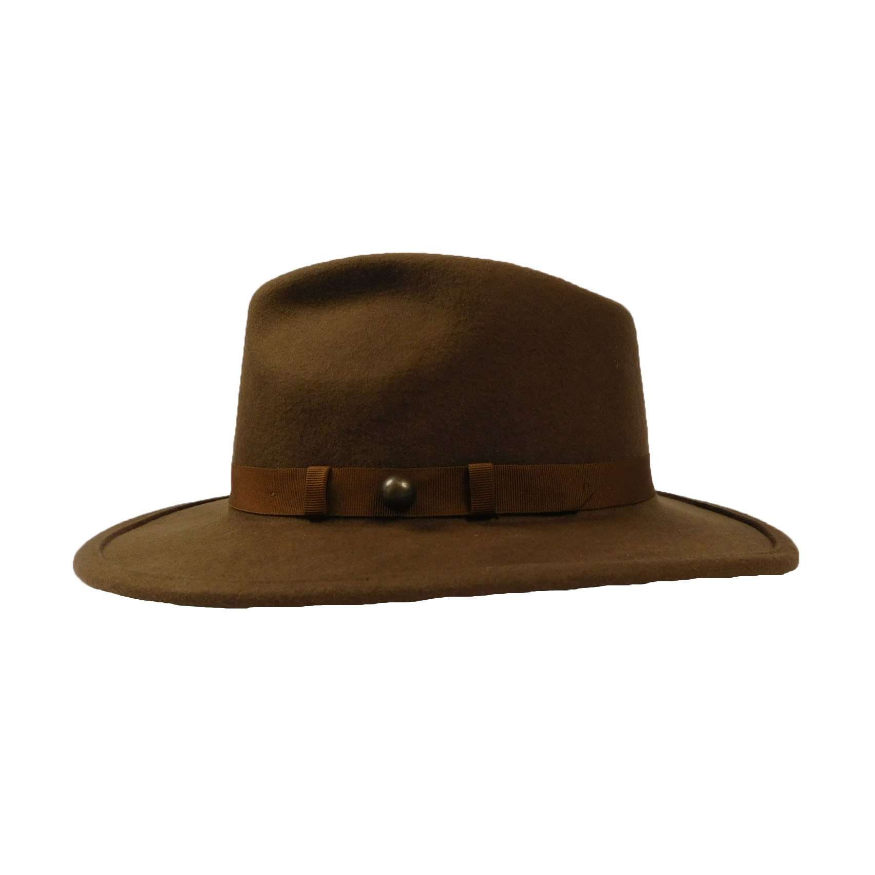 Wool Felt Outback-Camel, Safari Hat - SetarTrading Hats 
