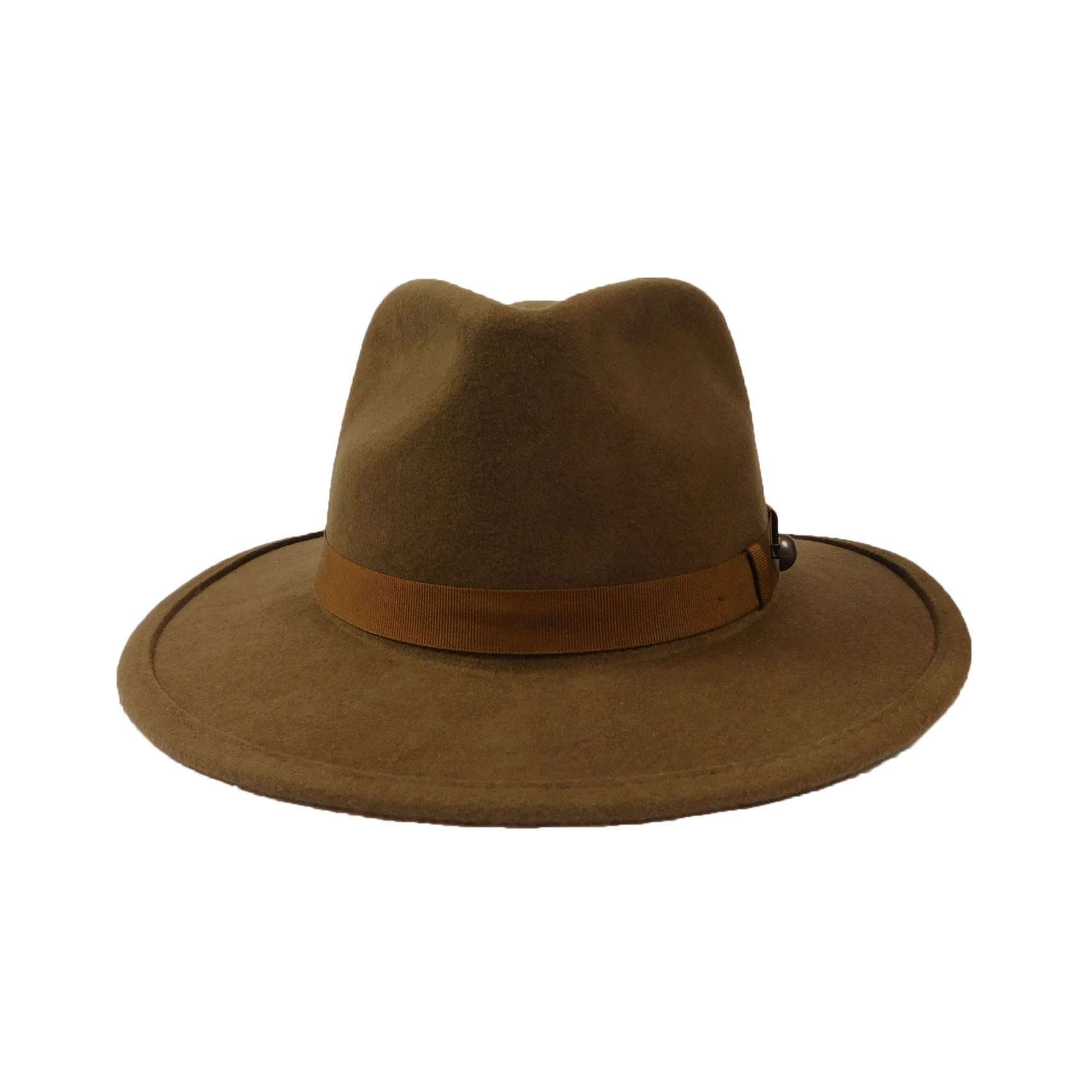 Wool Felt Outback-Camel, Safari Hat - SetarTrading Hats 