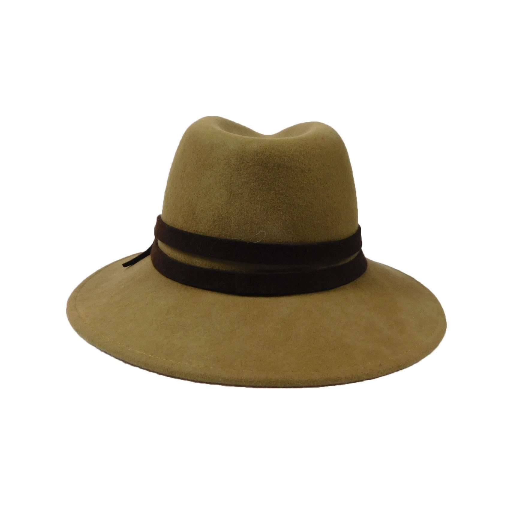 Women's Wool Felt Outback Style Hat Safari Hat Jeanne Simmons    