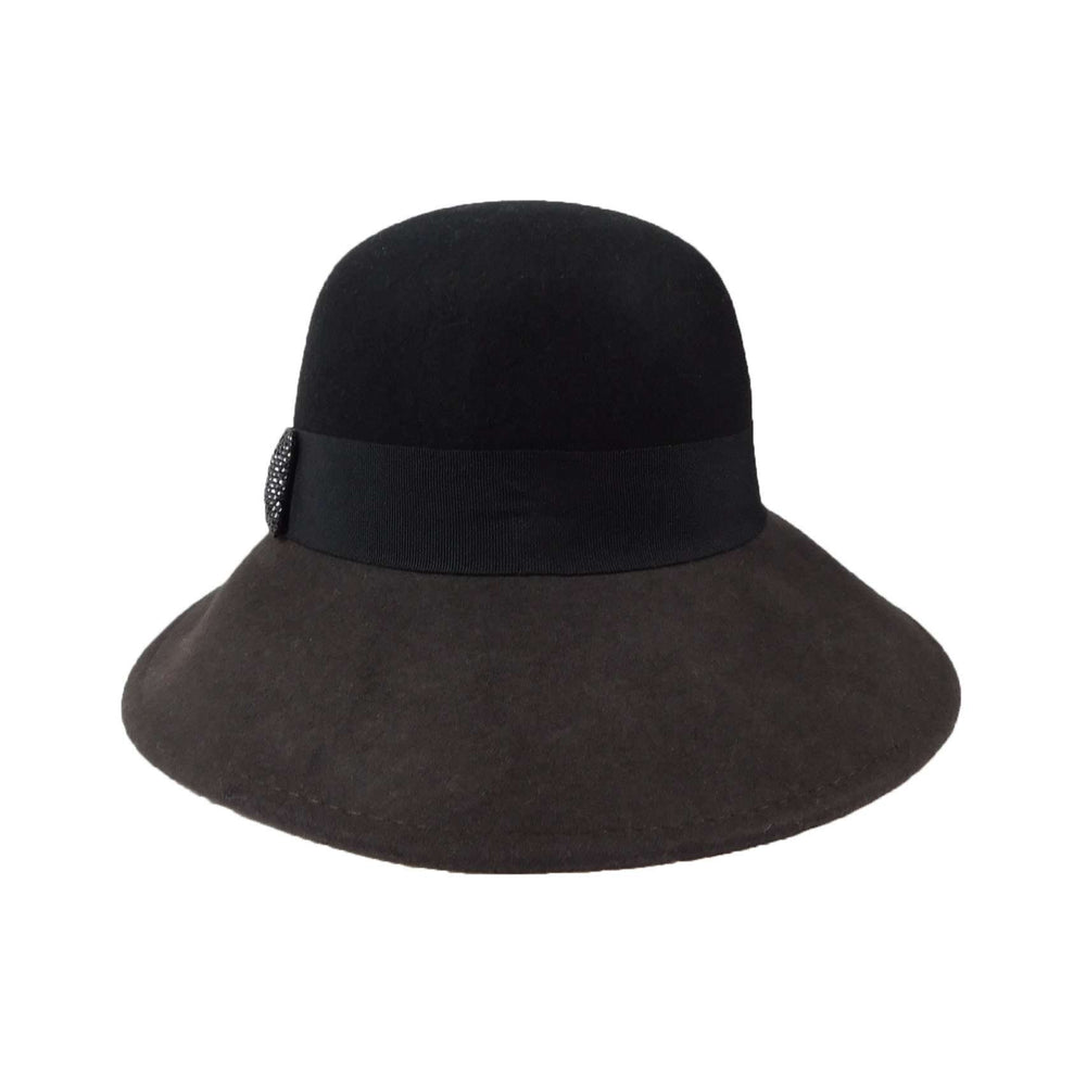 Wide Brim Cloche Style Hat - Scala Collection Hats — SetarTrading Hats