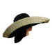 Ribbon Hat with Extra Large Wired Brim Floppy Hat Jeanne Simmons    