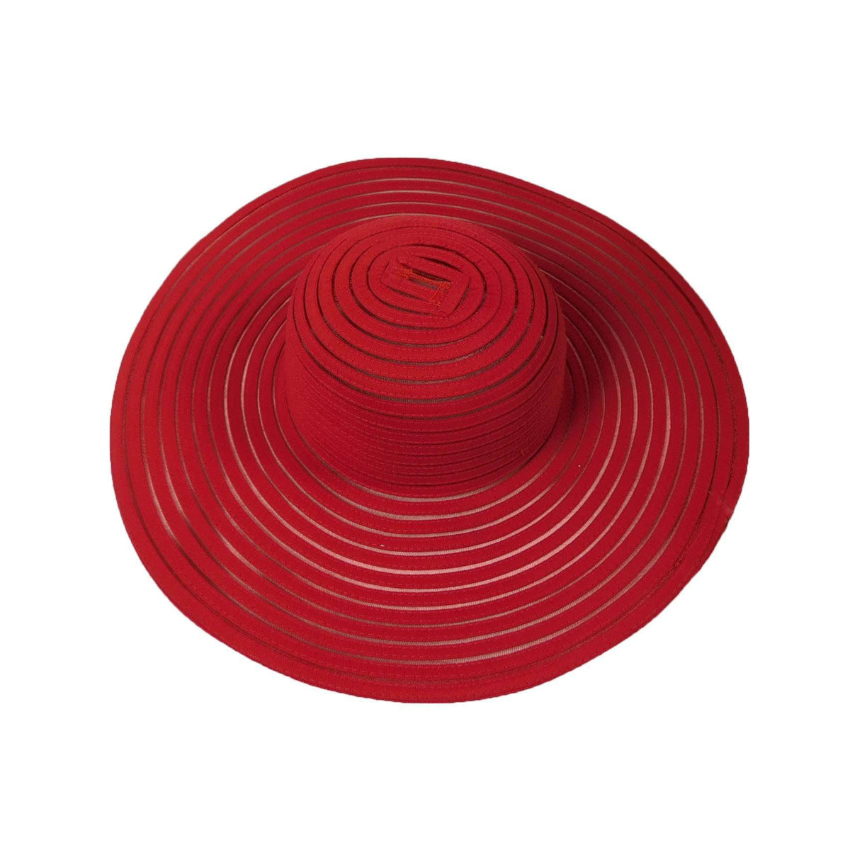 Ribbon and Mesh Elegant Floppy Hat — SetarTrading Hats