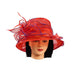 Organza Hat with Twisted Ribbon Dress Hat Something Special LA    