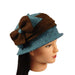 Little Two Tone Cloche with Bow Beanie Jeanne Simmons    