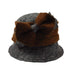 Little Two Tone Cloche with Bow Beanie Jeanne Simmons WWBW253Gn Grey / Brown  