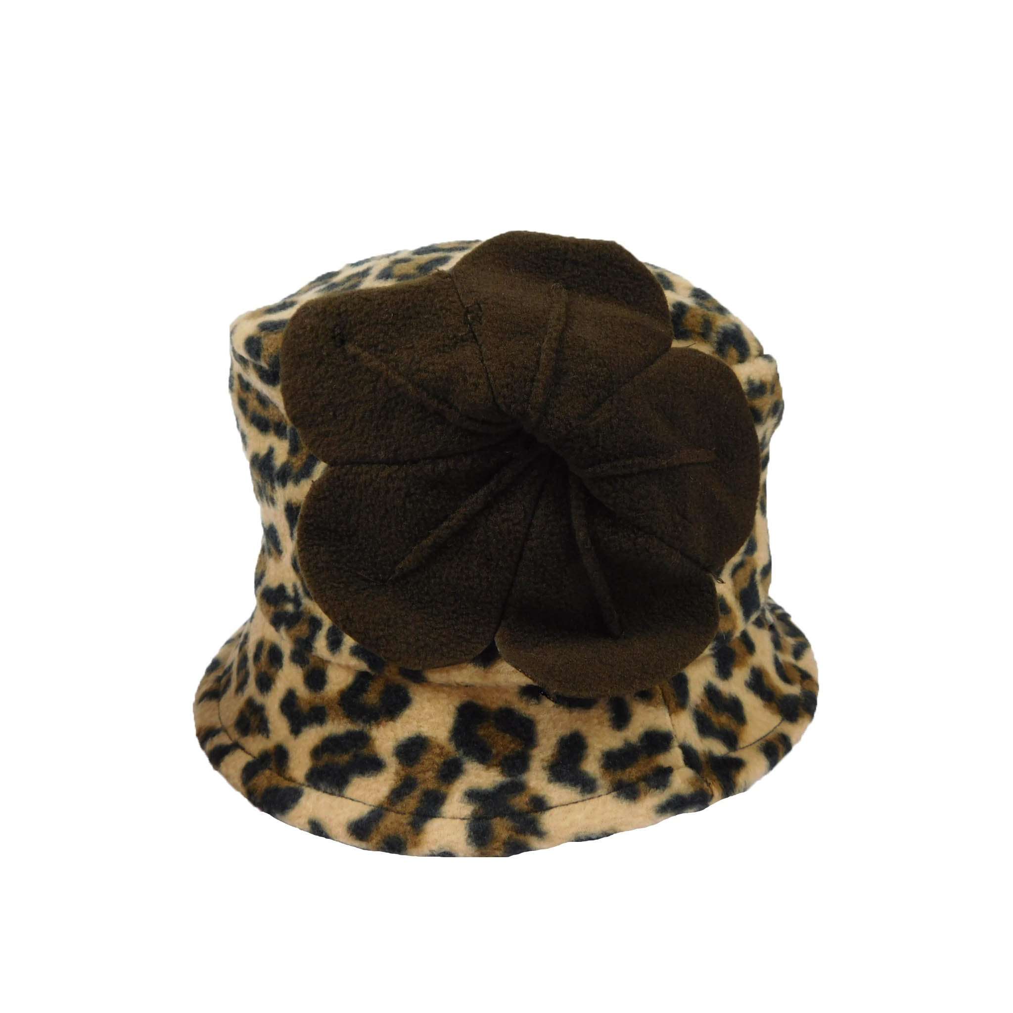 Cheetah Fleece Hat — SetarTrading Hats