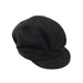 Black Gatsby Cap, Cap - SetarTrading Hats 