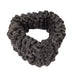 Chunky Knit Infinity Scarf Scarves Ori WWPK107CL Charcoal  