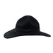 Merino Wool Felt Campaign Hat Cowboy Hat Epoch Hats MWWF977BKS Black S/M 