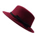 Small Brim Bolero Style Wool Felt Hat - JSA for Women, Bolero Hat - SetarTrading Hats 