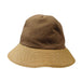 Linen Summer Cloche Hat with Flower - Jeanne Simmons Hats Cloche Jeanne Simmons    