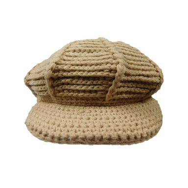 Knit Newsboy Cap Cap Jeanne Simmons    