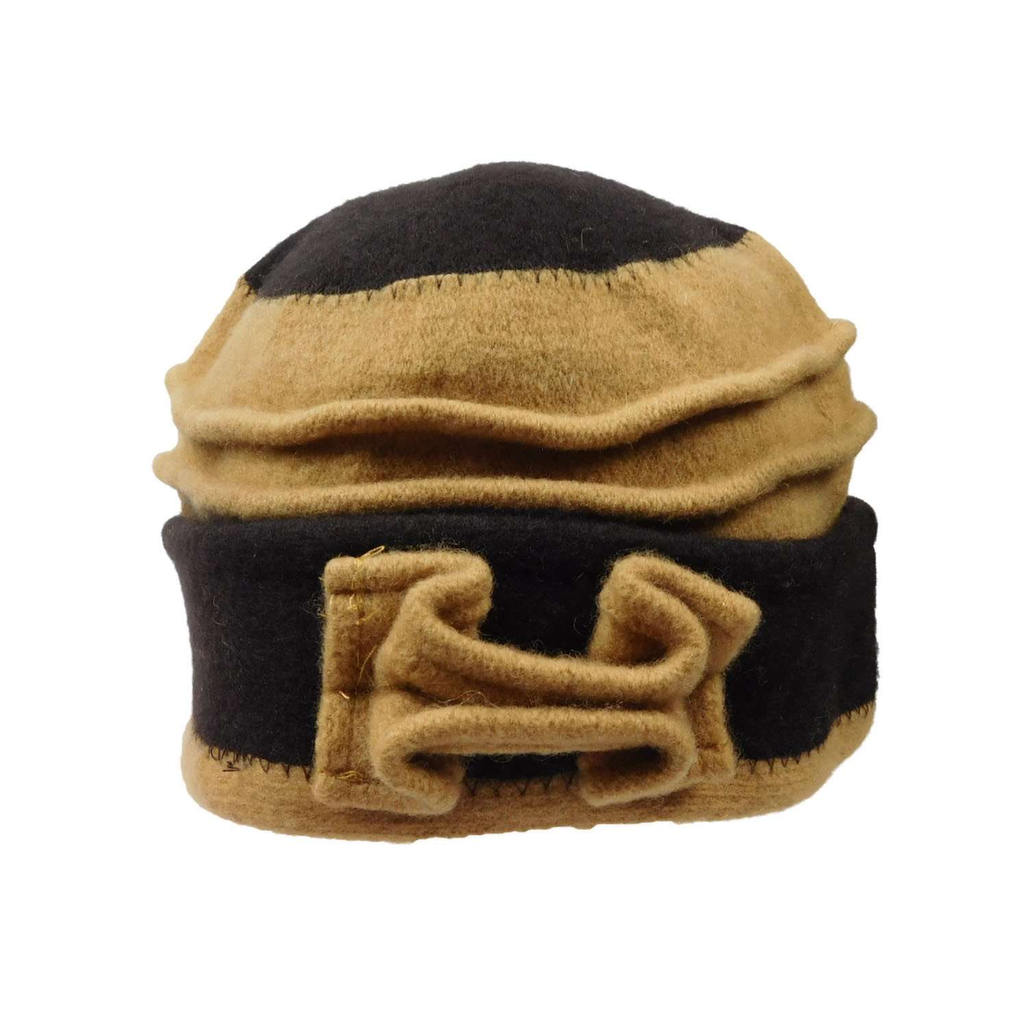 Two Tone Boiled Wool Beanie, Beanie - SetarTrading Hats 