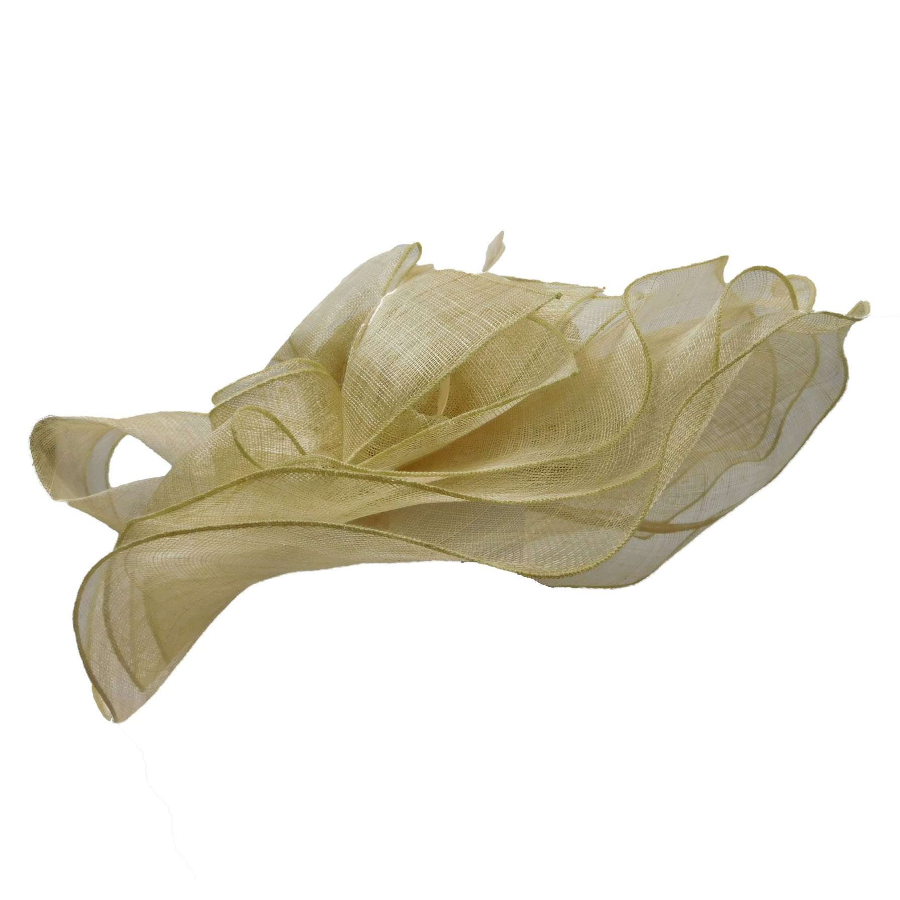 Ruffled Triple Layer Sinamay Derby Hat, Dress Hat - SetarTrading Hats 