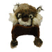 Knit Animal Trapper Hat - JSA Small Size Hats Trapper Hat Jeanne Simmons js1233 Squirrel Small (54-56 cm) 
