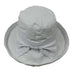 Kettle Brim Cotton Hat with Bow - Scala Hats Kettle Brim Hat Scala Hats    