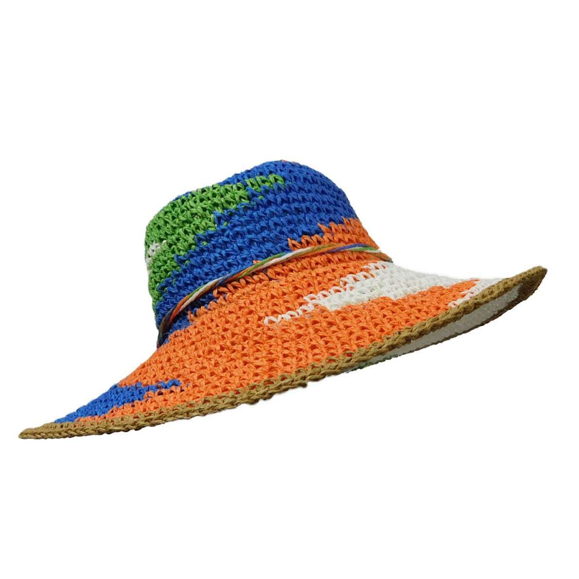 Hand Crocheted Toyo Floppy, Floppy Hat - SetarTrading Hats 